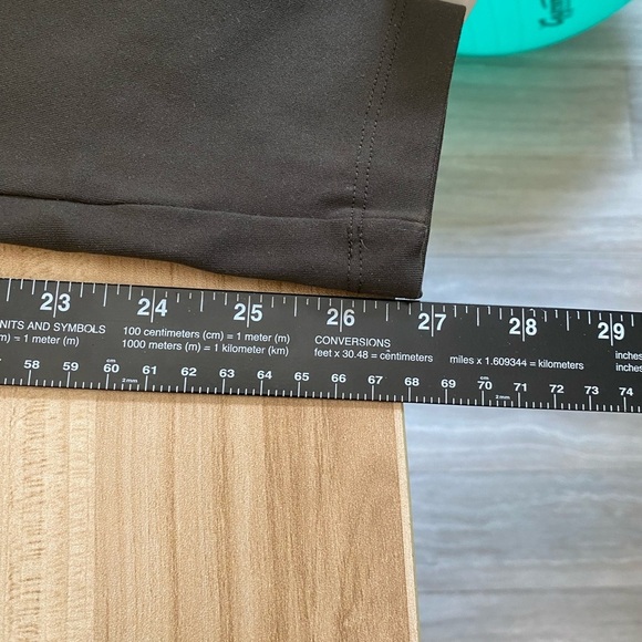 Matty M Women's Legging Size Small Durable Thicker Material Olive Green - Picture 4 of 5